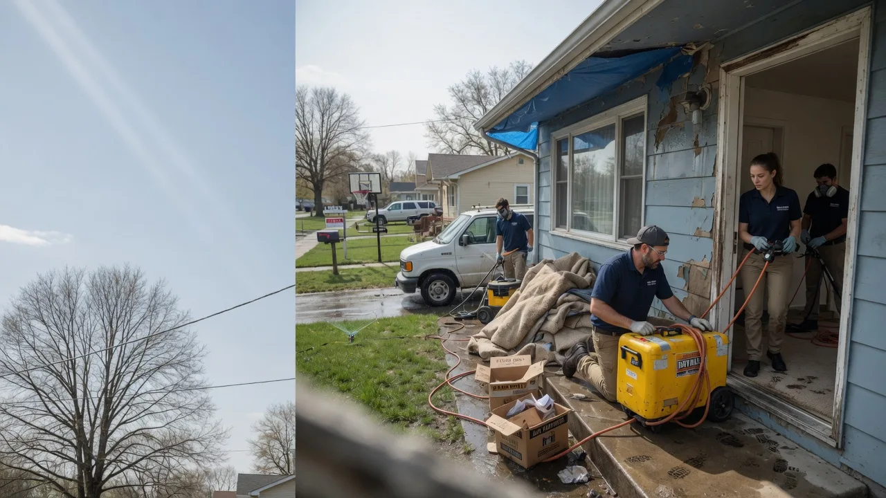 Basement Flood Cleanup in Leipsic, OH near me
